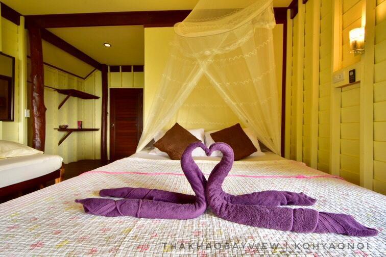 Tha Khao Bay View Bungalow ヤオノイ島 エクステリア 写真